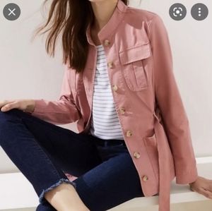 Belted utility jacket